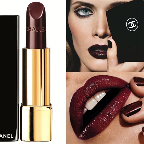 chanel rouge noir similar colour